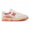 New Balance 550 Meash Lea Gs Bianco Rosa - Sneakers Bambina