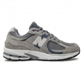 New Balance 2002 Suede Mesh Grigio Argento - Sneakers Uomo