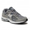 New Balance 2002 Suede Mesh Grigio Argento - Sneakers Uomo