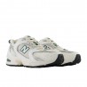 New Balance 530 Mesh Bianco Verde - Sneakers Donna