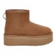 Ugg Classic Mini Platform Chestnut - Anfibi Donna