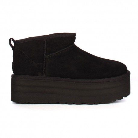 Ugg Classic Ultra Mini Platform Nero - Anfibi Donna