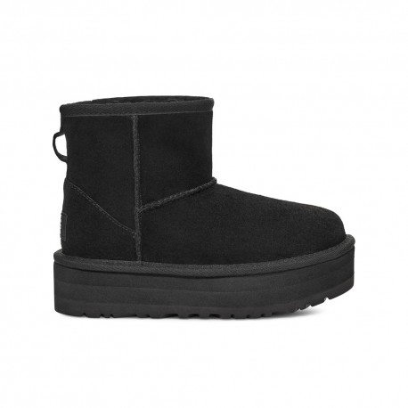 Ugg Mini Platform Nero - Stivaletti Bambina