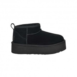 Ugg Ultra Mini Platform Nero - Stivaletti Bambina