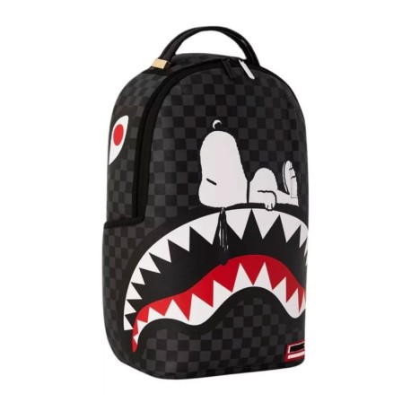 Sprayground Zaino Shark In Paris Snoopie Nero