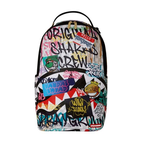 Sprayground Zaino Shark In Paris Multi