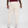 Nike Pantaloni Con Polsino Logo Piccolo Beige Uomo