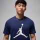 Nike T-Shirt Big Logo Blu Uomo