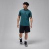 Nike T-Shirt Logo Centrale Verde Uomo