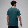 Nike T-Shirt Logo Centrale Verde Uomo