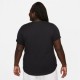 Nike T-Shirt Plus Size Logo Futura Nero Donna