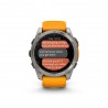 Garmin Fenix 8 Amoled 51 mm Grigio Arancio