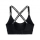 Under Armour Reggiseno Sportivo Inifinity Mid Nero Donna