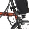 Brompton Folding C-Line Explore 6V Flame Lacquer - City Bike Elettrica