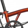 Brompton Folding C-Line Explore 6V Flame Lacquer - City Bike Elettrica