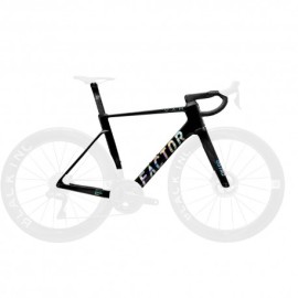 Factor Ostro 2.0 Vam Disc Gloss Chrome - Kit Telaio Bici Da Corsa