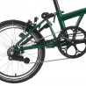 Brompton Folding C-Line Explore 6V Racing Green - Bicicletta Pieghevole