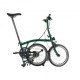 Brompton Folding C-Line Explore 6V Racing Green - Bicicletta Pieghevole