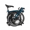 Brompton Folding C-Line Explore 6V Ocean Blue - Bicicletta Pieghevole