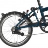 Brompton Folding C-Line Explore 6V Ocean Blue - Bicicletta Pieghevole