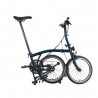 Brompton Folding C-Line Explore 6V Ocean Blue - Bicicletta Pieghevole