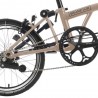 Brompton Folding C-Line Explore 6V Dune Sand - Bicicletta Pieghevole