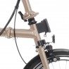 Brompton Folding C-Line Explore 6V Dune Sand - Bicicletta Pieghevole