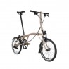 Brompton Folding C-Line Explore 6V Dune Sand - Bicicletta Pieghevole