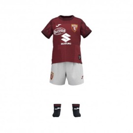 Joma Sport Completo Calcio Neonato Torino Home 24 25 Granata Bambino