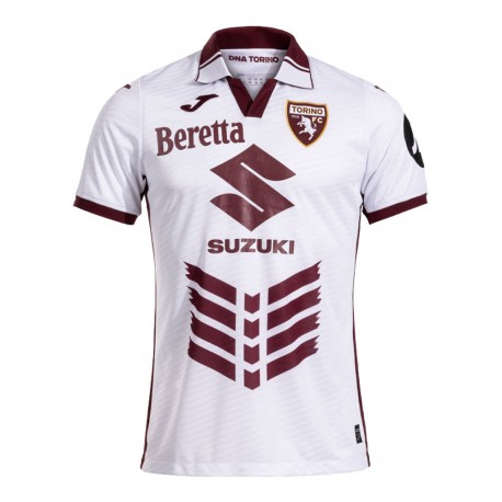 Joma Sport Maglia Calcio Torino Away 24 25 Bianco Uomo