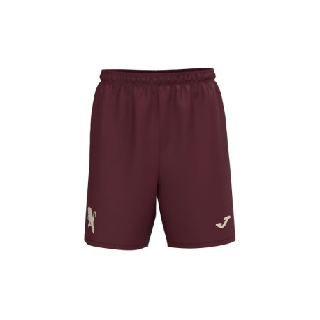 Joma Sport Pantaloncini Calcio Torino Free Time Granata Grigio Bambino