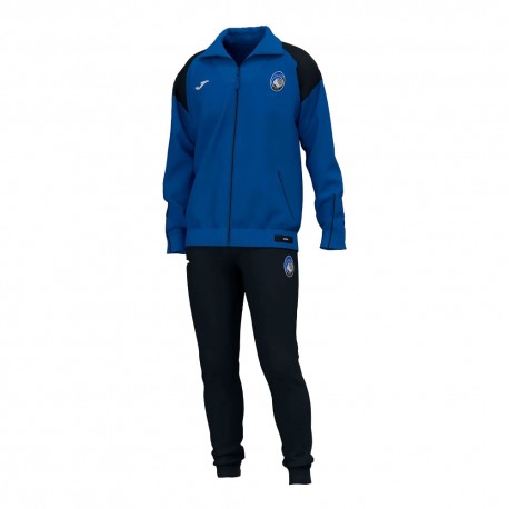 Joma Sport Tuta Calcio Atalanta Fleece Free Time Blu Nero Uomo