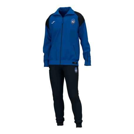 Joma Sport Tuta Calcio Atalanta Fleece Free Time Blu Nero Uomo