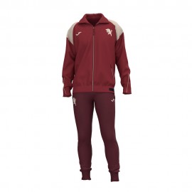 Joma Sport Tuta Calcio Torino Free Time Granata Grigio Uomo