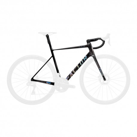 Factor New O2 Vam 54 Nero Chrome - Telaio Bici Da Corsa