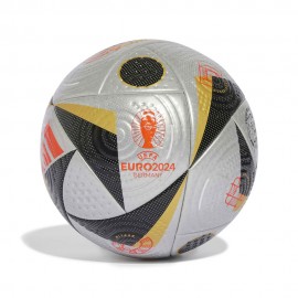 ADIDAS Pallone Da Calcio Euro24 Pro Finale Argento Nero