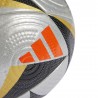 ADIDAS Pallone Da Calcio Euro24 Pro Finale Argento Nero