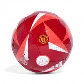 ADIDAS Pallone Da Calcio Mufc Clb Home Rosso Bianco