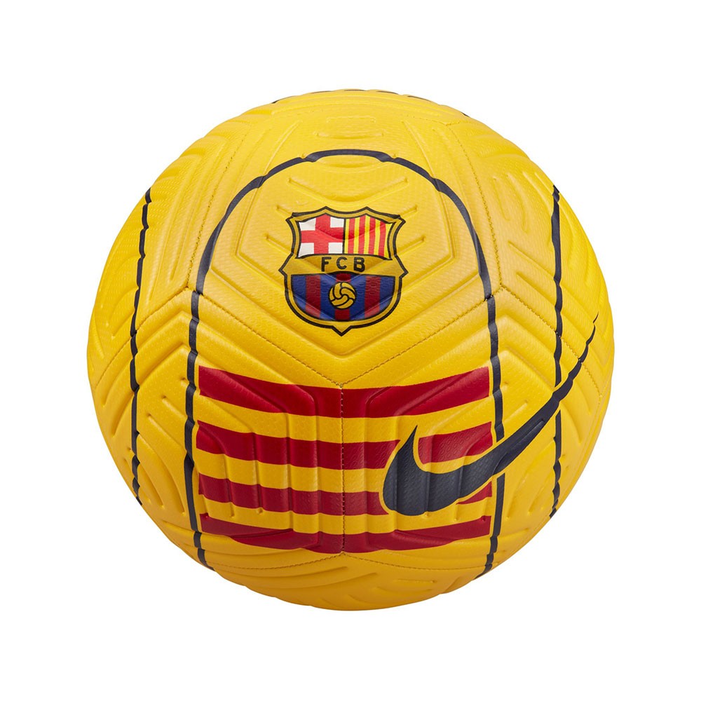 Image of Nike Pallone Da Calcio Fcb Strike Giallo Rosso 5068