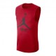 Nike Canotta Basket Nba Bulls Jordan Rosso Nero Uomo