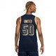 Nike Canotta Basket Usa 50Th Blu Oro Uomo