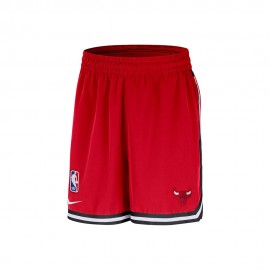 Nike Pantaloncini Basket Nba Bulls Dna Rosso Nero Uomo