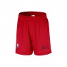 Nike Pantaloncini Basket Nba Bulls Rosso Nero Uomo