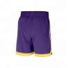 Nike Pantaloncini Basket Nba Lakers Dna Viola Giallo Uomo