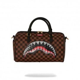 Sprayground Borsa Shark In Paris Glitter Moro