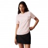 Calvin Klein T-Shirt Logo Piccolo Rosa Donna