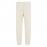 Ea7 Pantaloni Con Polsino Logo Di Lato Beige Uomo