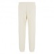 Ea7 Pantaloni Con Polsino Logo Di Lato Beige Uomo