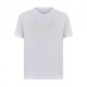 Ea7 T-Shirt Big Logo Elasticizzata Bianco Uomo