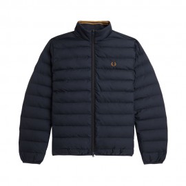 Fred Perry Piumino Logo Blu Uomo